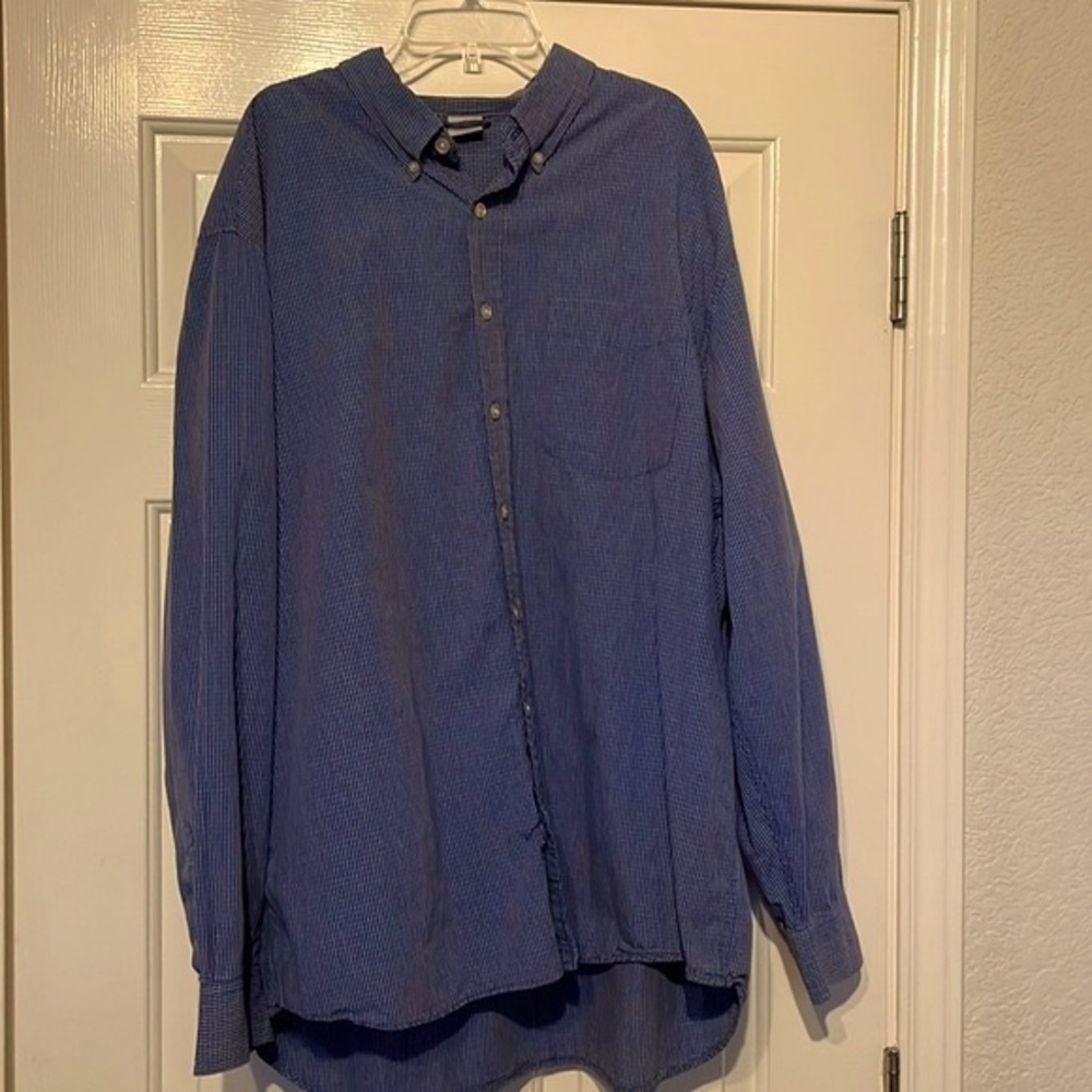 Blue 💯 cotton long sleeve Old Navy shirt